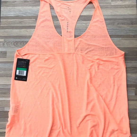 NWT Nike Breathe Tank Cool Frozen Peach 🍑 WMNS - Picture 6 of 7